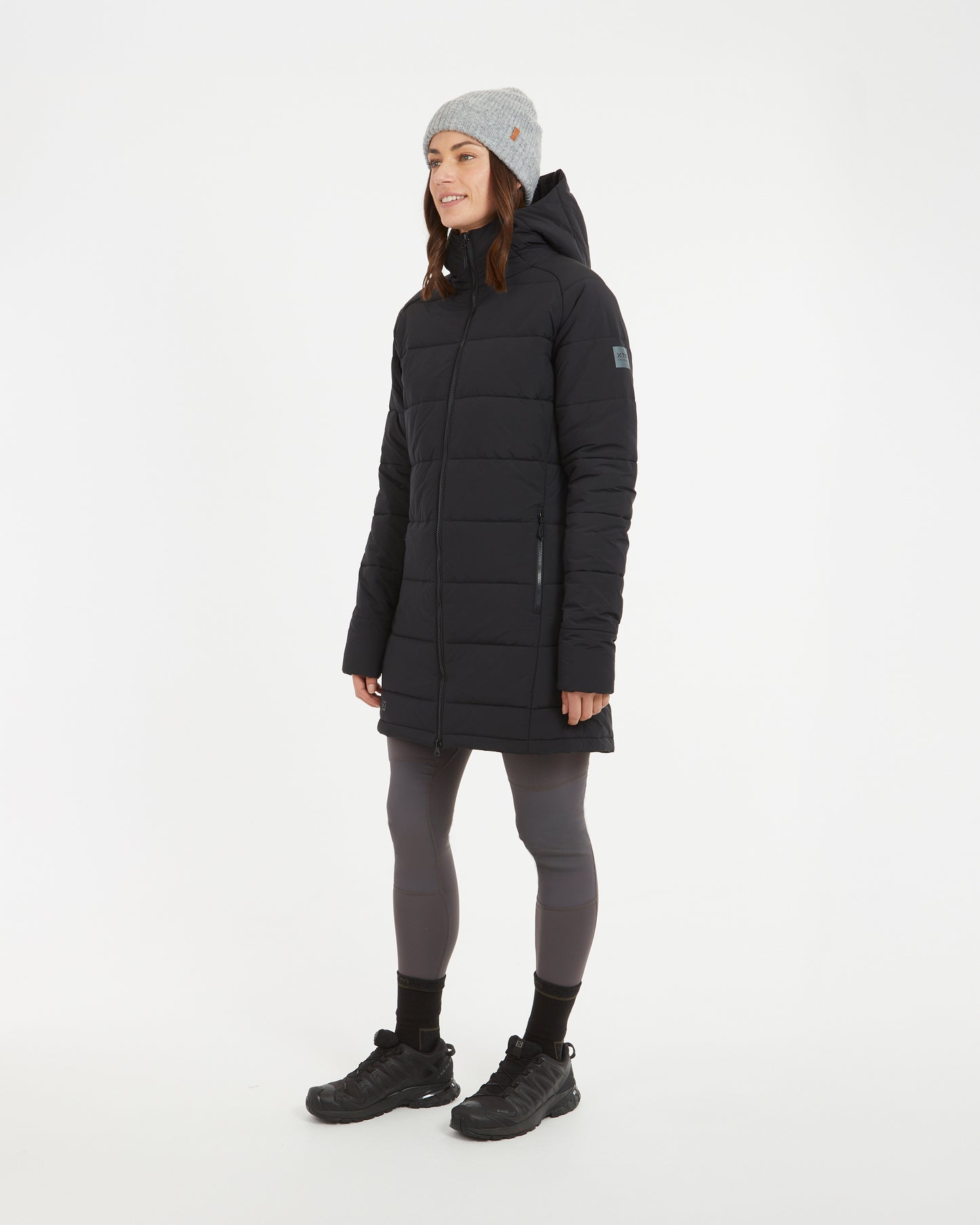 WOOLXLOFT Womens Insulated Puffer Coat Black