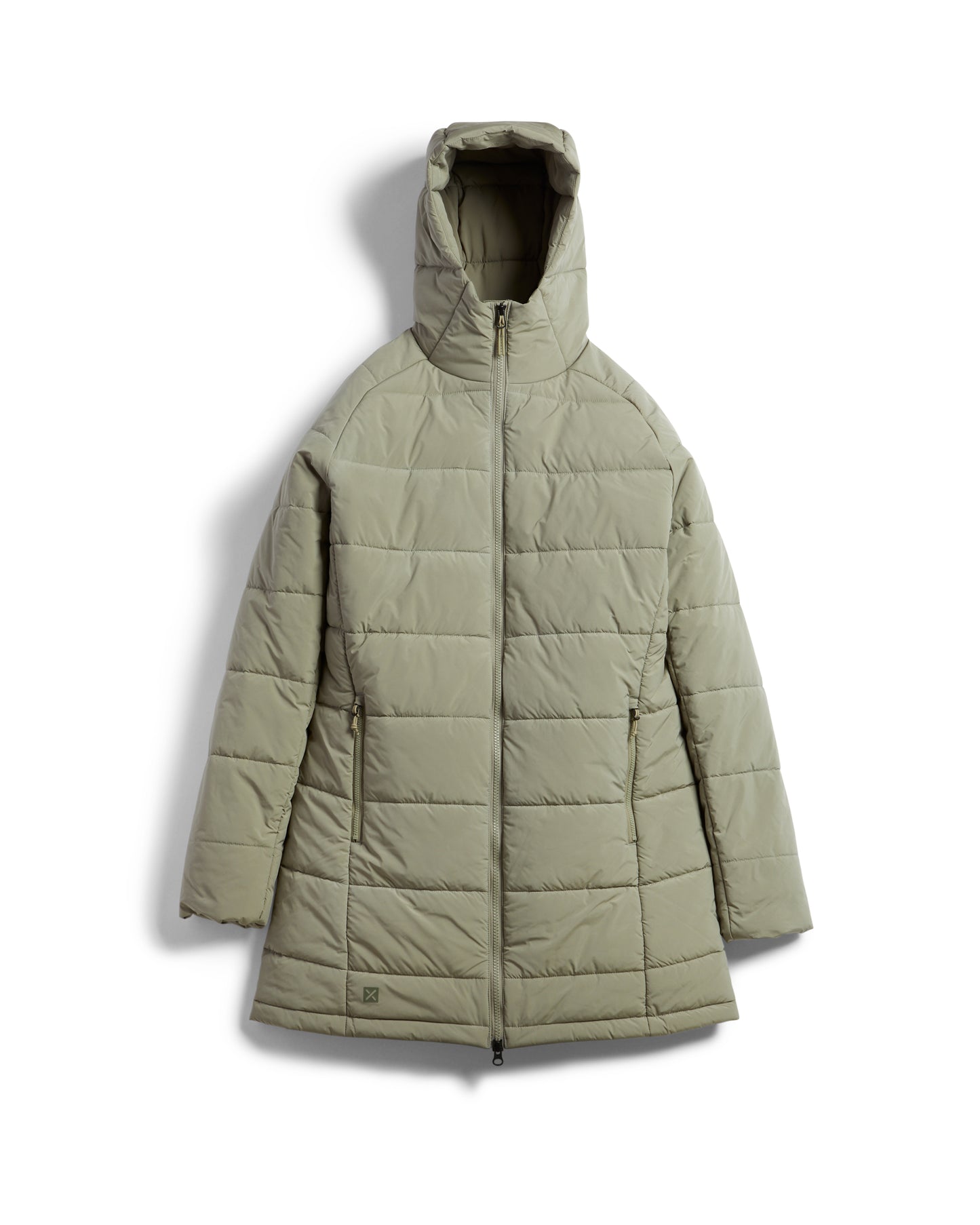 WOOLXLOFT Womens Insulated Puffer Coat Light Khaki