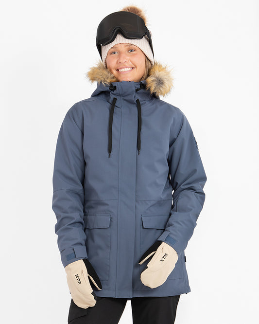 Ryker Womens Snow Jacket Indigo