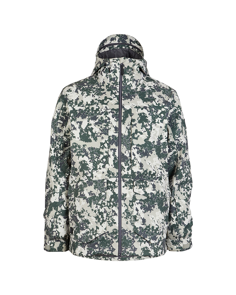 Ridge Line Mens Snow Jacket Stone Lichen