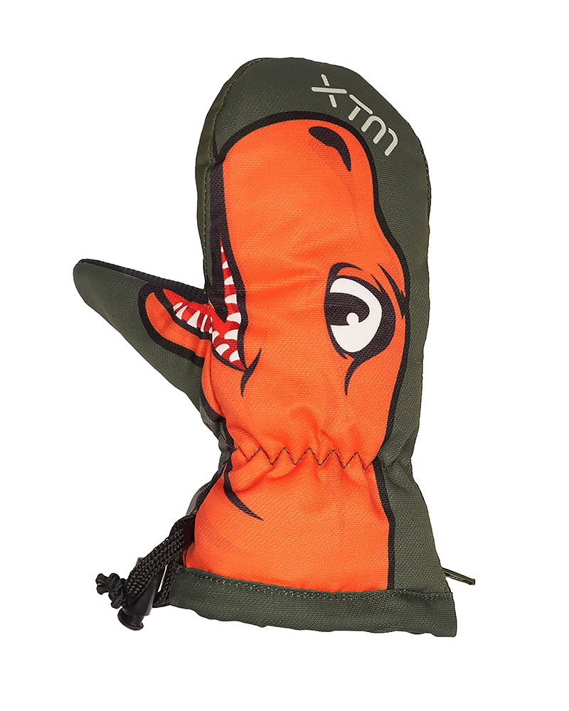 Totally Kids Snow Wild Mitt Moss Dino
