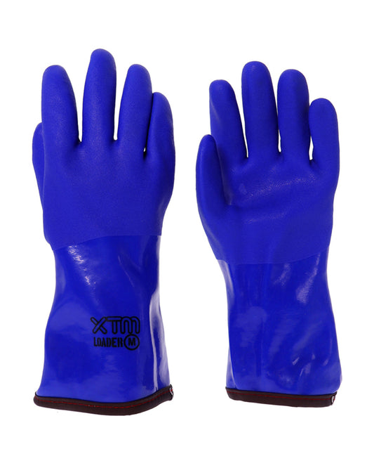 Loader PVC Waterproof Worker Glove Blue