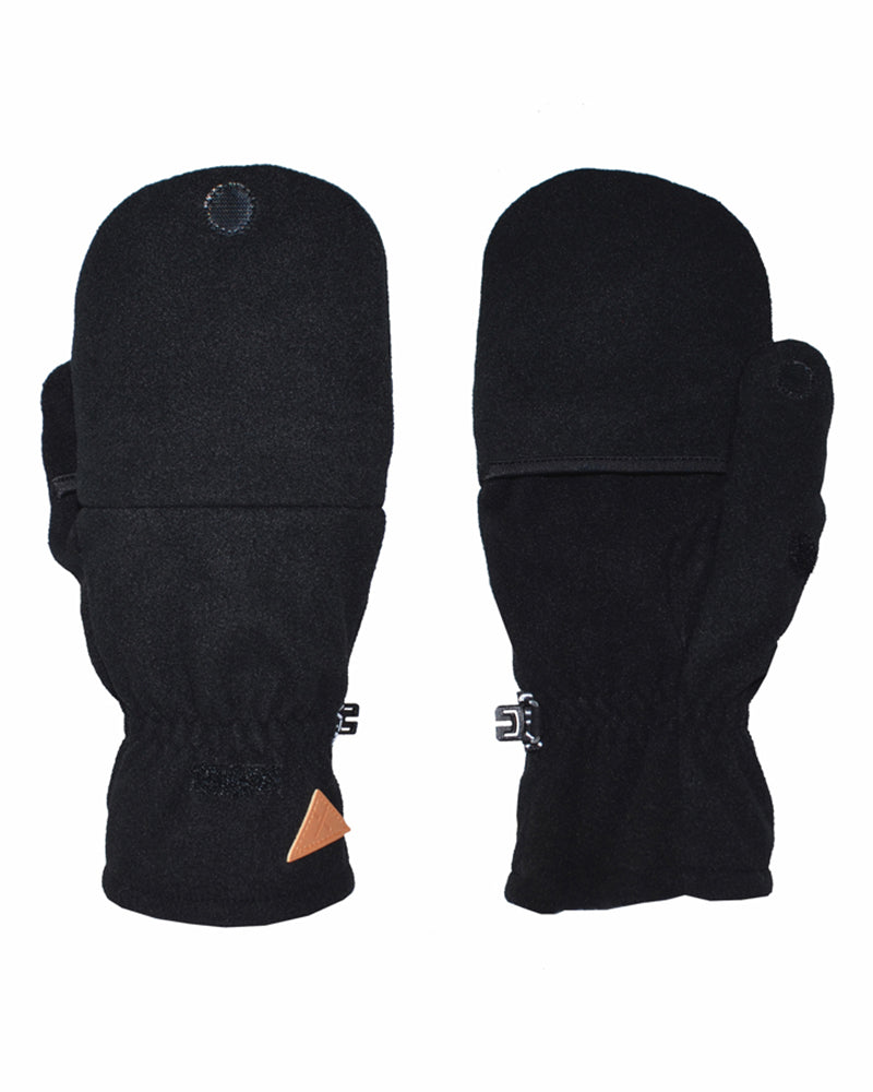 Scope Hooded Microfleece Glove Black