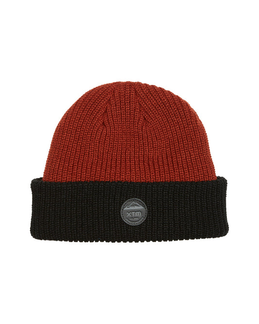 Hideaway Kids Knitted Beanie Brick