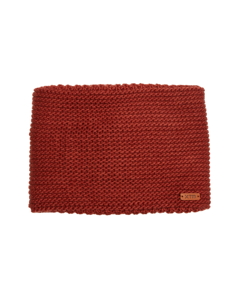 Crystal Womens Chunky Knit Neck Warmer Spice