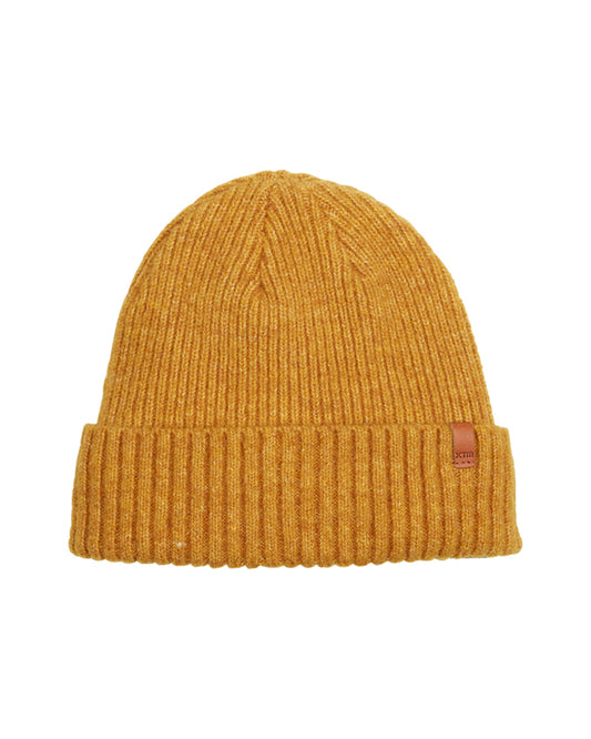 Cloud Nine Wool-Blend Recycled-Poly Women's Beanie Mustard