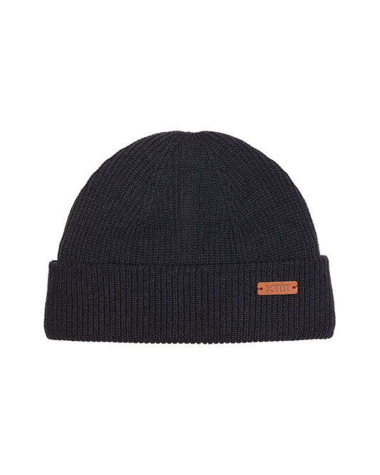 Peachy Wool-Blend Women's Beanie Black