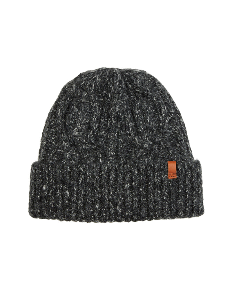 Ollie Mens Wool-Blend Beanie Shadow