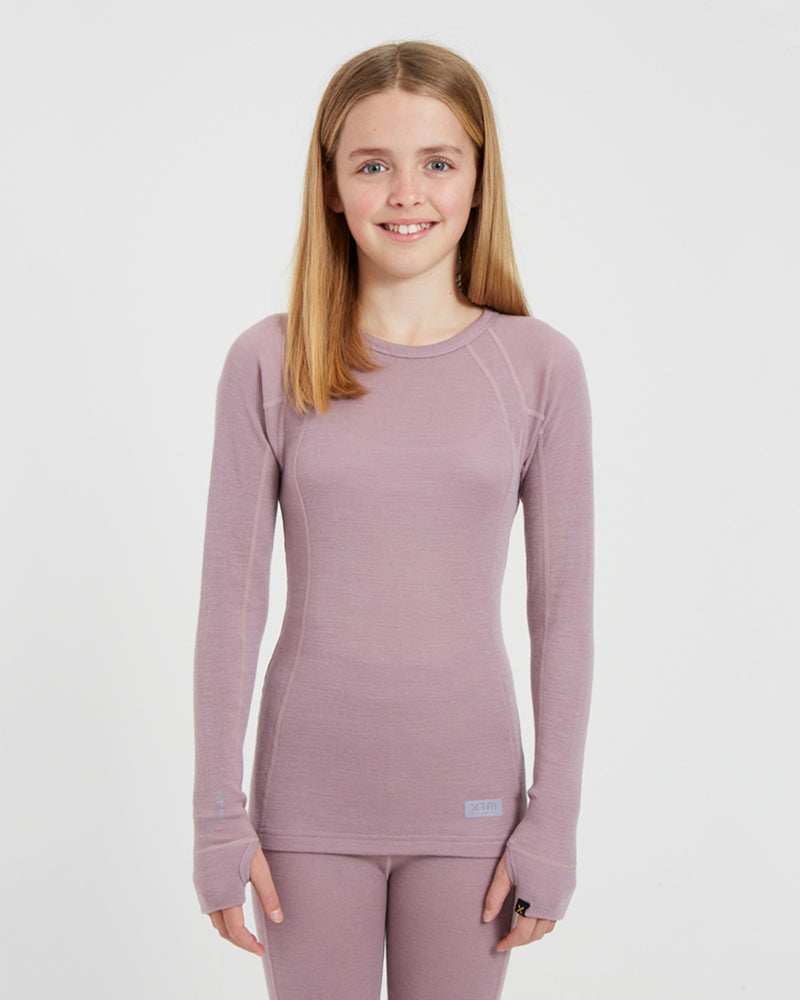 Kids' Merino 230 Wool Thermal Top Fog