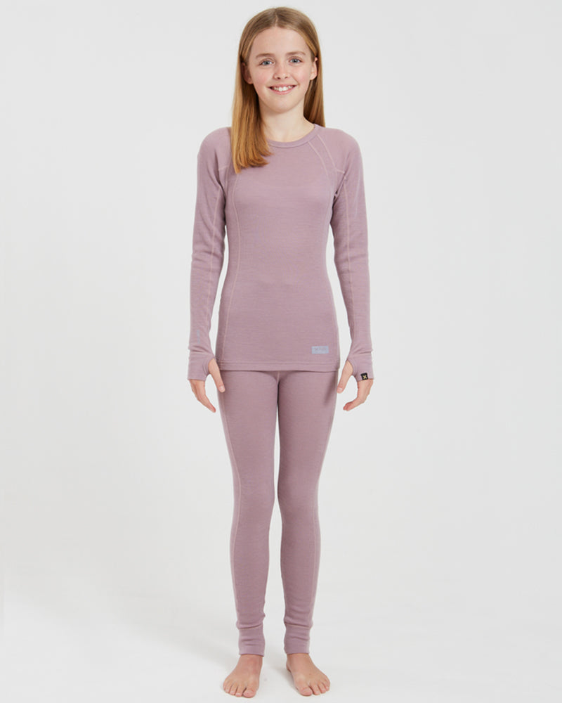 Kids' Merino 230 Wool Thermal Top Fog