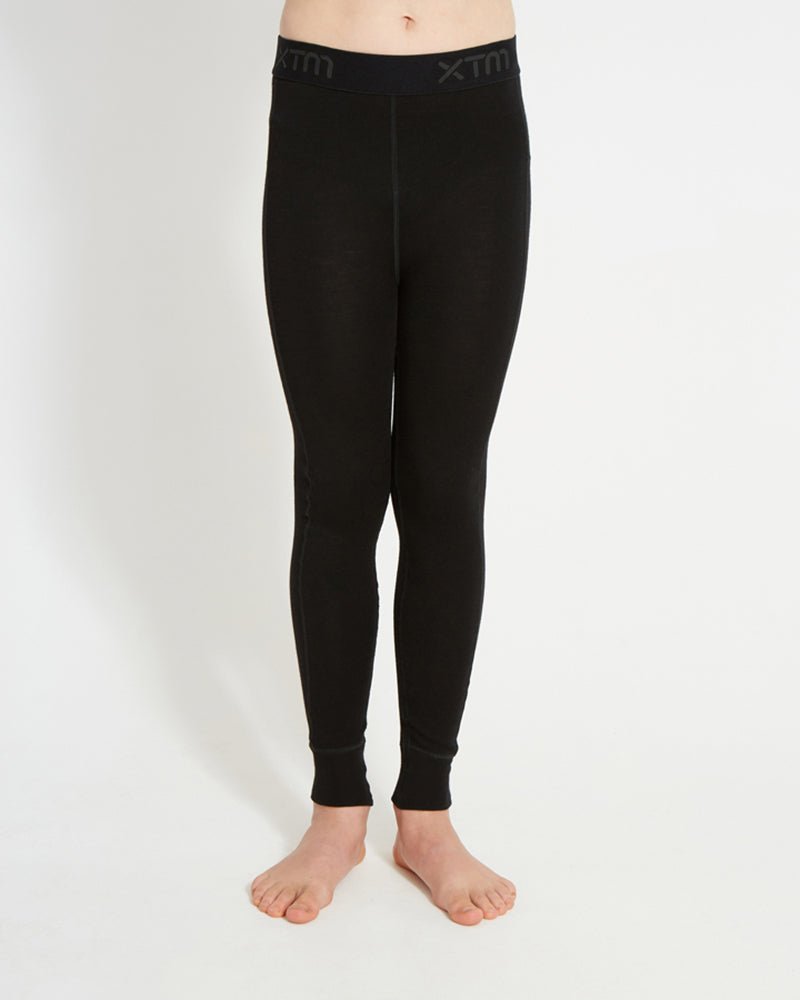 Kids' Merino 230 Wool Thermal Pant Black