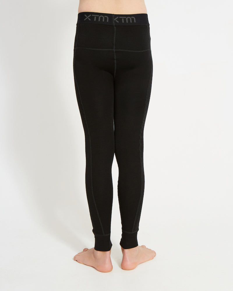 Kids' Merino 230 Wool Thermal Pant Black