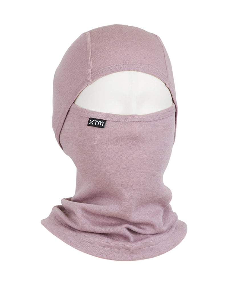 Merino 230 Wool Kids Balaclava Fog