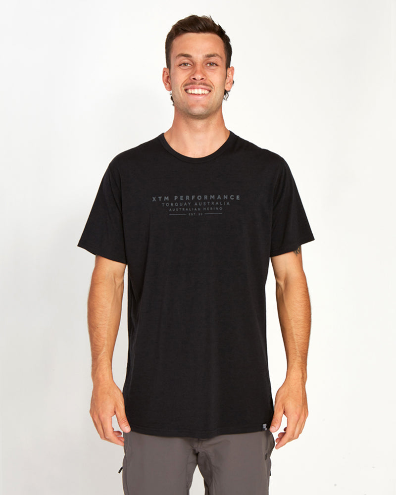 Adventure 170 Merino Men's Thermal T-Shirt Black