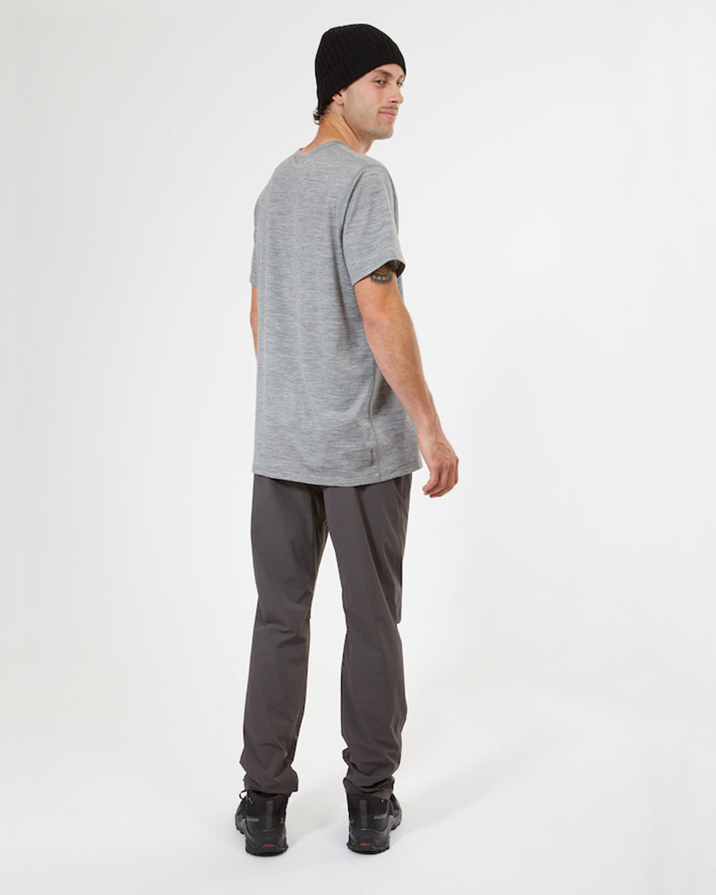 Adventure 170 Merino Men's Thermal T-Shirt Torquay Grey