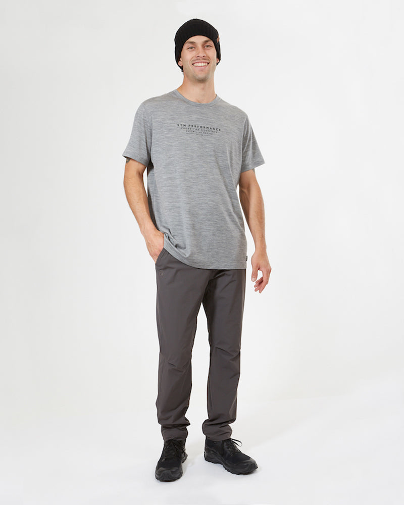 Adventure 170 Merino Men's Thermal T-Shirt Torquay Grey