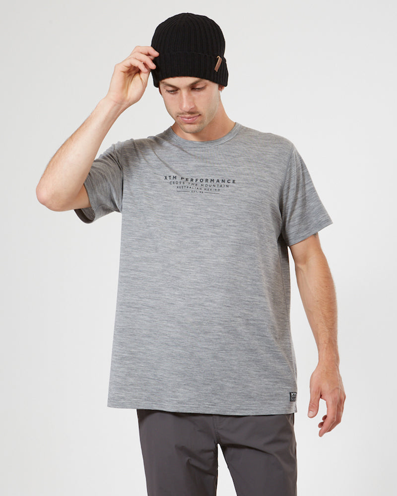 Adventure 170 Merino Men's Thermal T-Shirt Torquay Grey