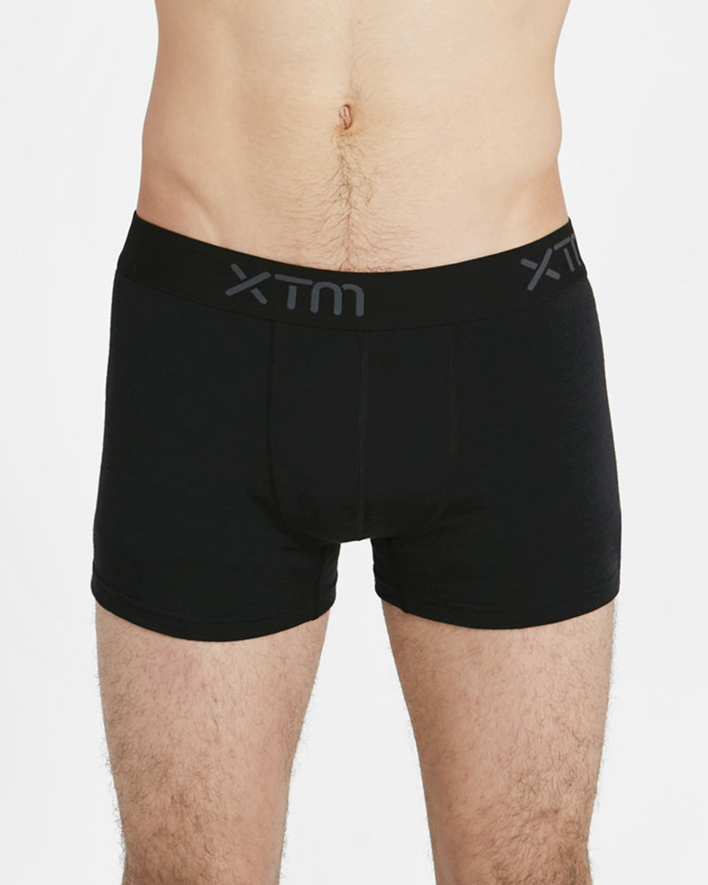 Adventure 170 Merino Wool Men's Boxer Black