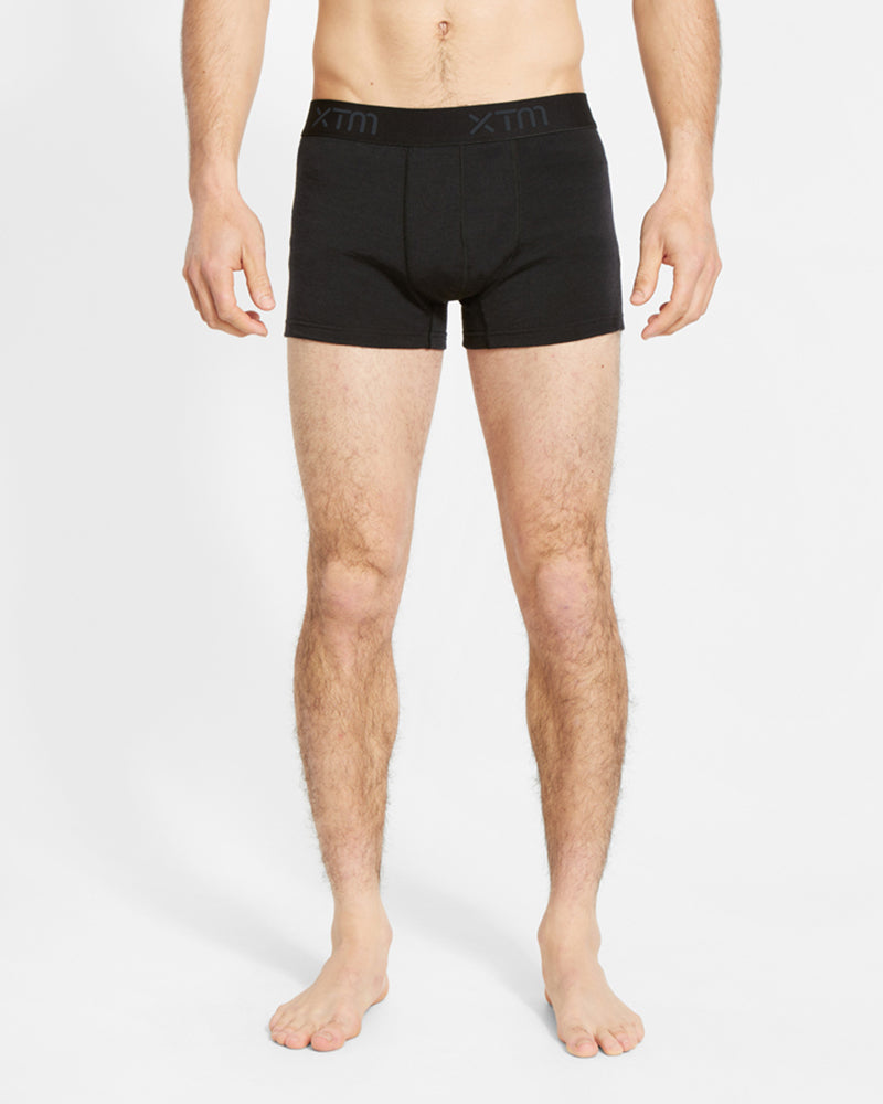 Adventure 170 Merino Wool Men's Boxer Black