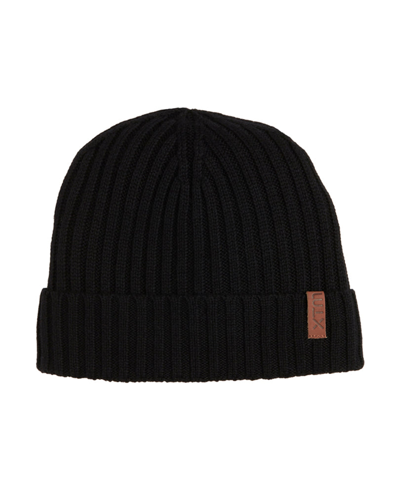 Canyon Merino Wool Blend Beanie Black