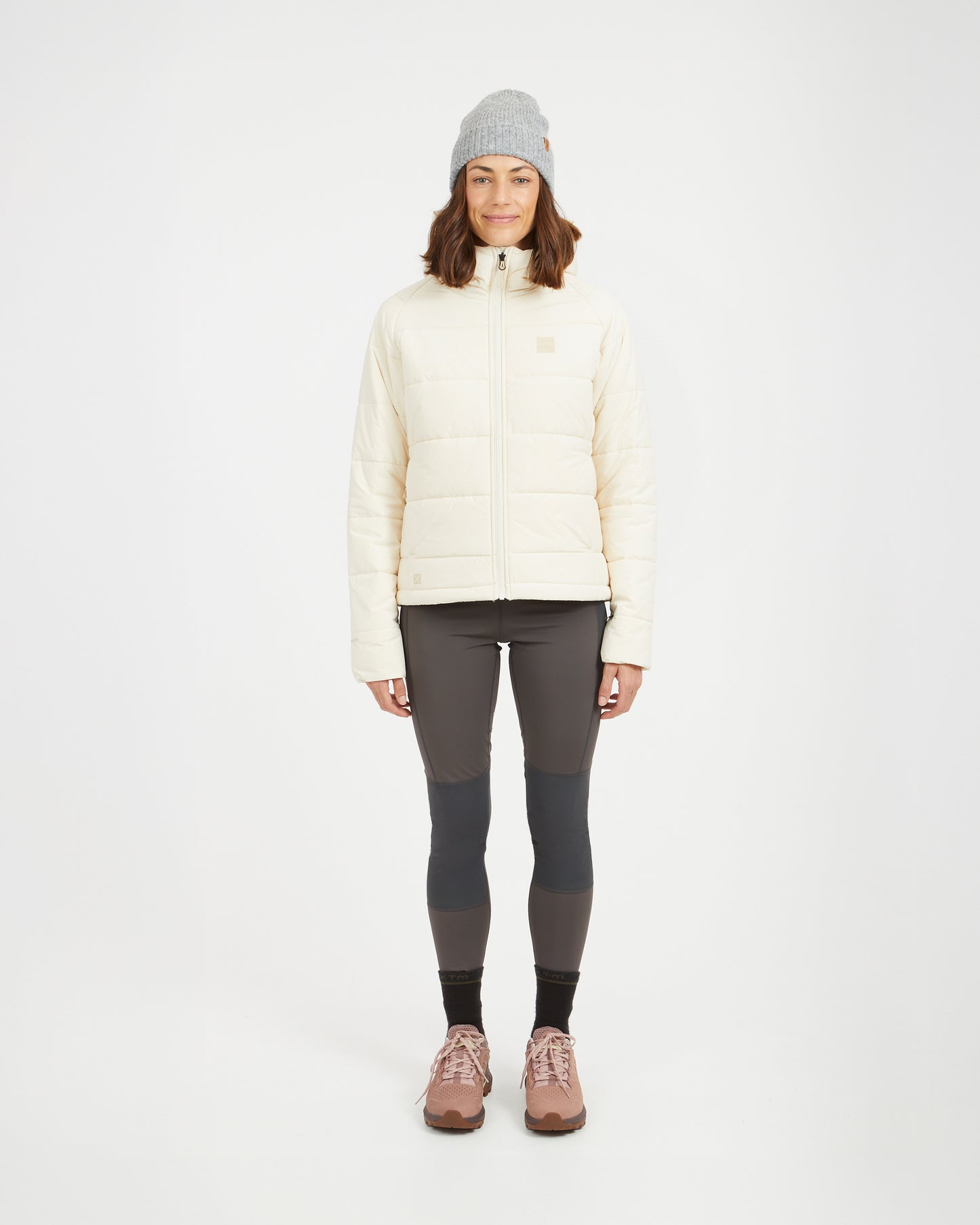 WOOLXLOFT Womens Insulated Puffer Jacket Bone