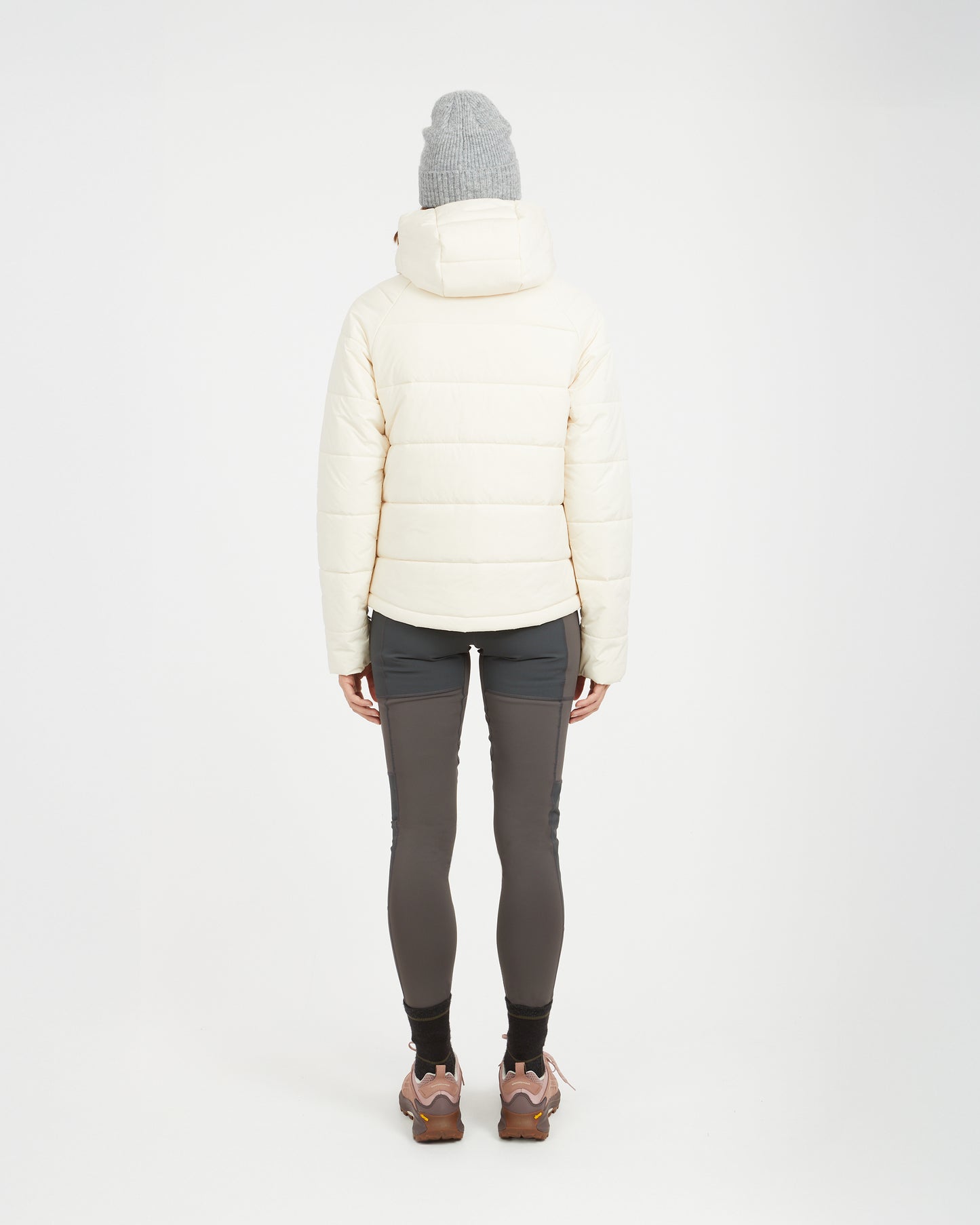 WOOLXLOFT Womens Insulated Puffer Jacket Bone