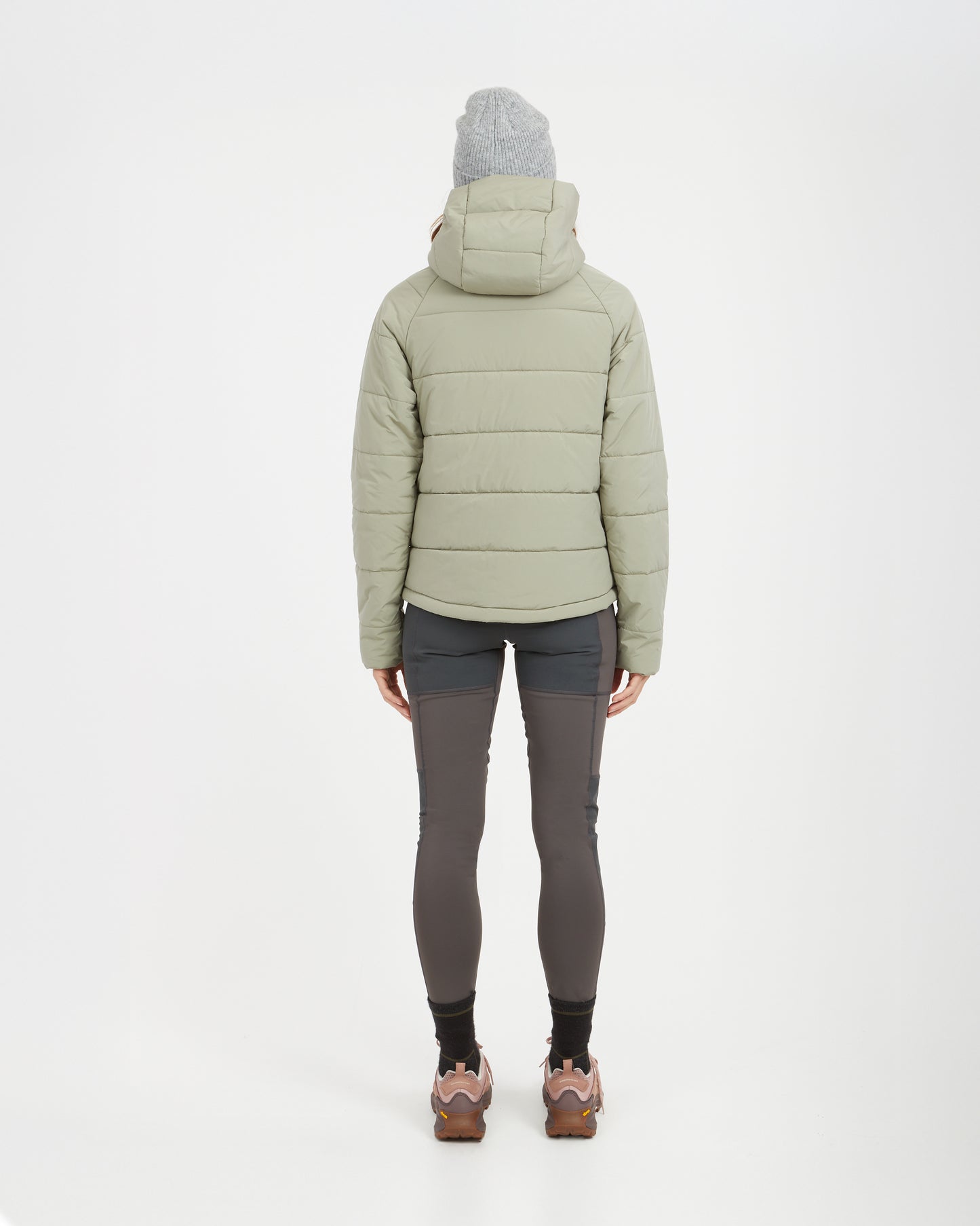 WOOLXLOFT Womens Insulated Puffer Jacket Light Khaki