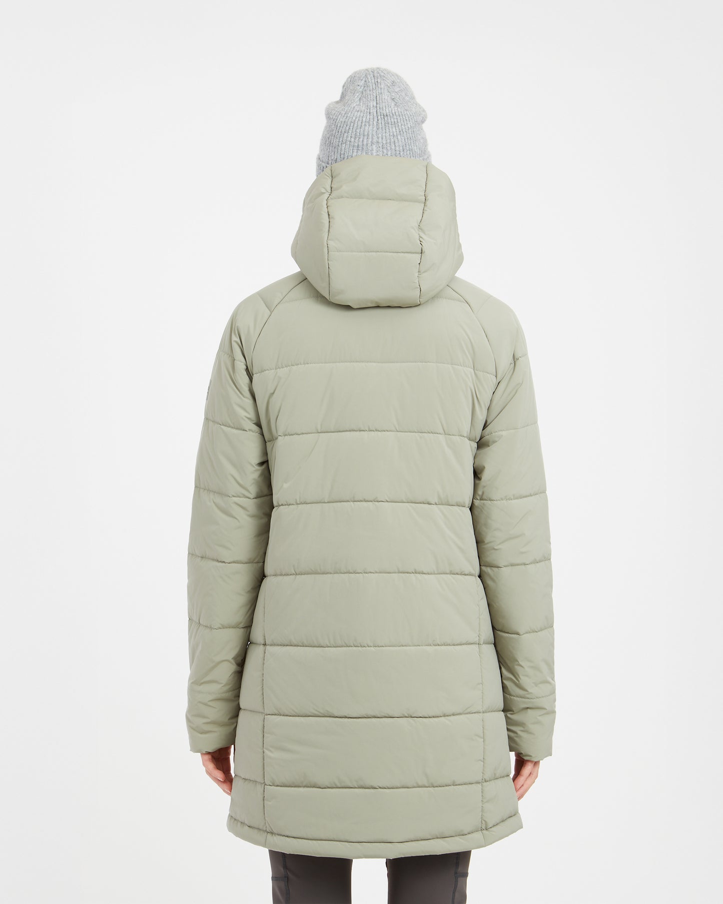 WOOLXLOFT Womens Insulated Puffer Coat Light Khaki