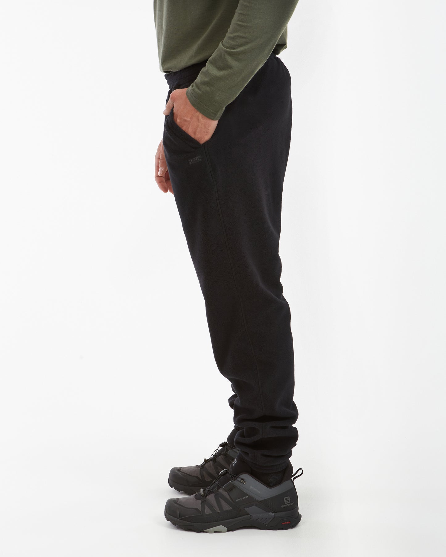 Tallows Mens Seawool® Fleece Pants Black