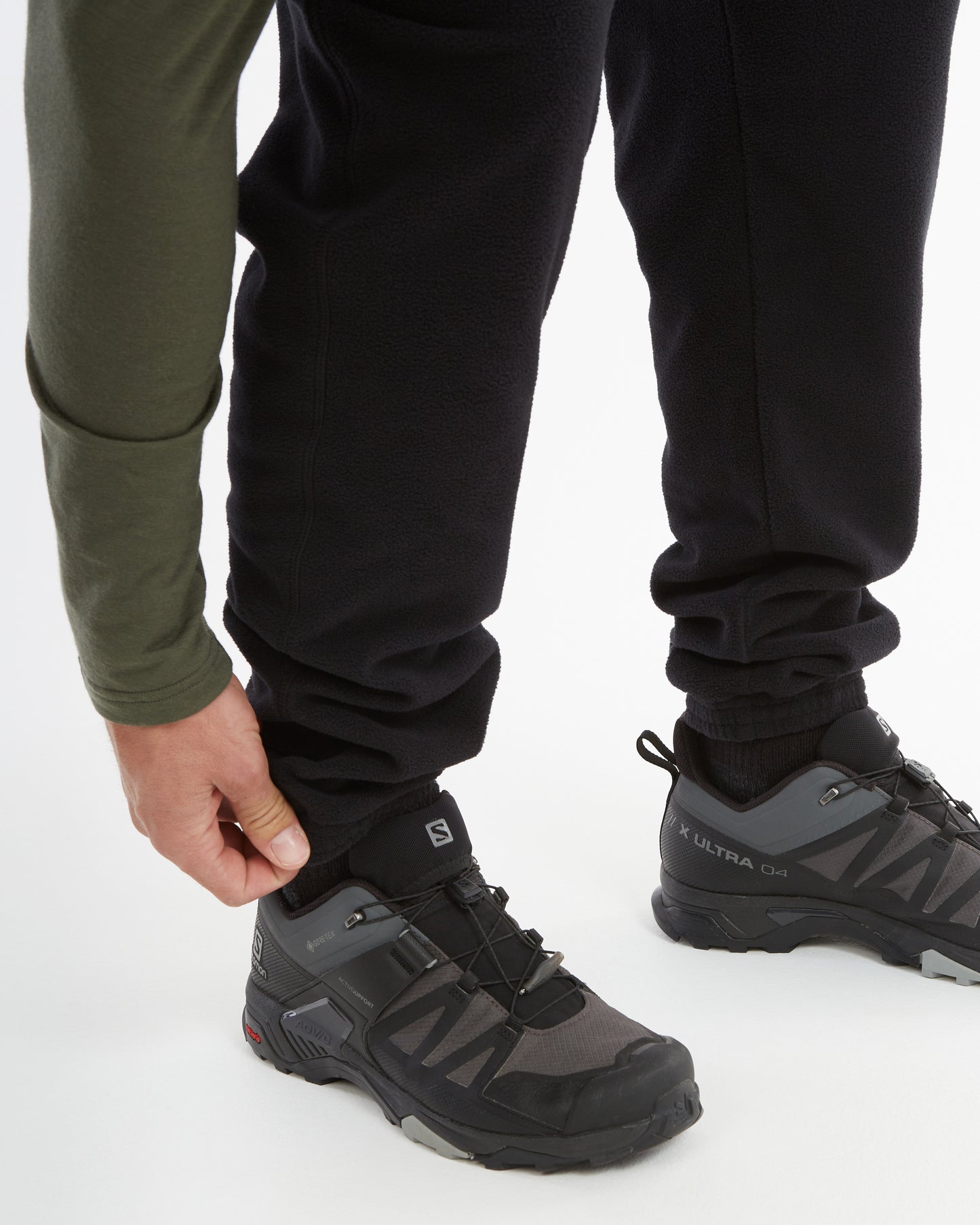 Tallows Mens Seawool® Fleece Pants Black