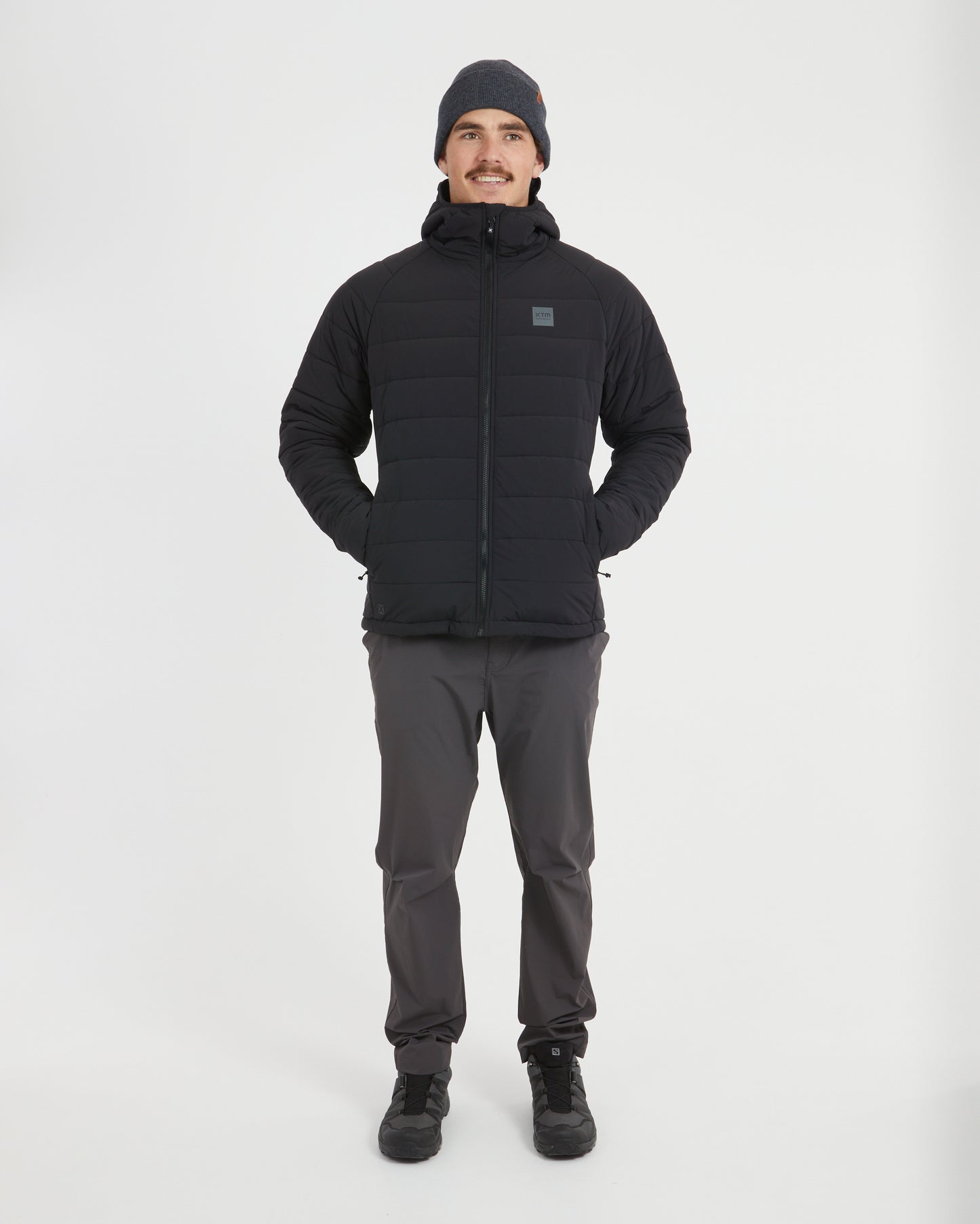 WOOLXLOFT Mens Puffer Jacket Black