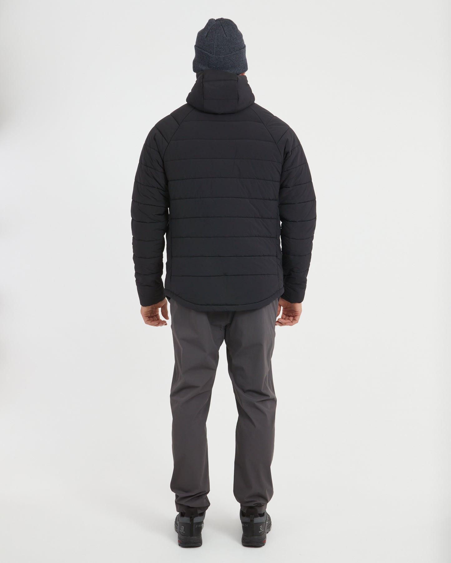 WOOLXLOFT Mens Puffer Jacket Black