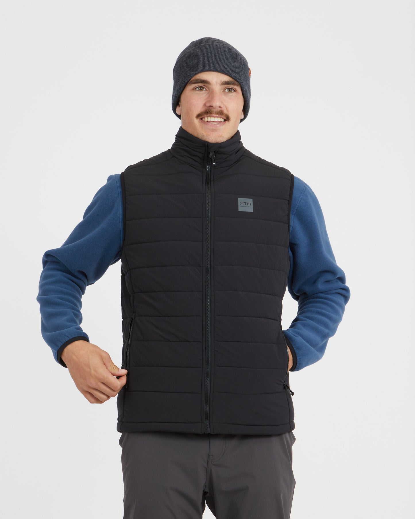 WOOLXLOFT Mens Puffer Vest Black