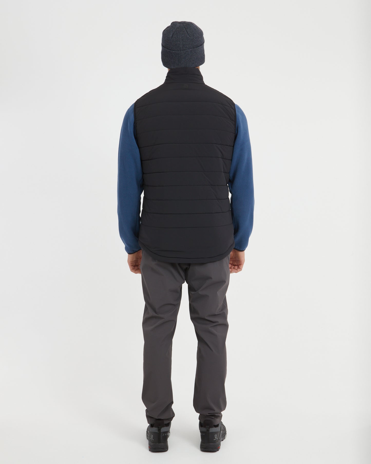 WOOLXLOFT Mens Puffer Vest Black