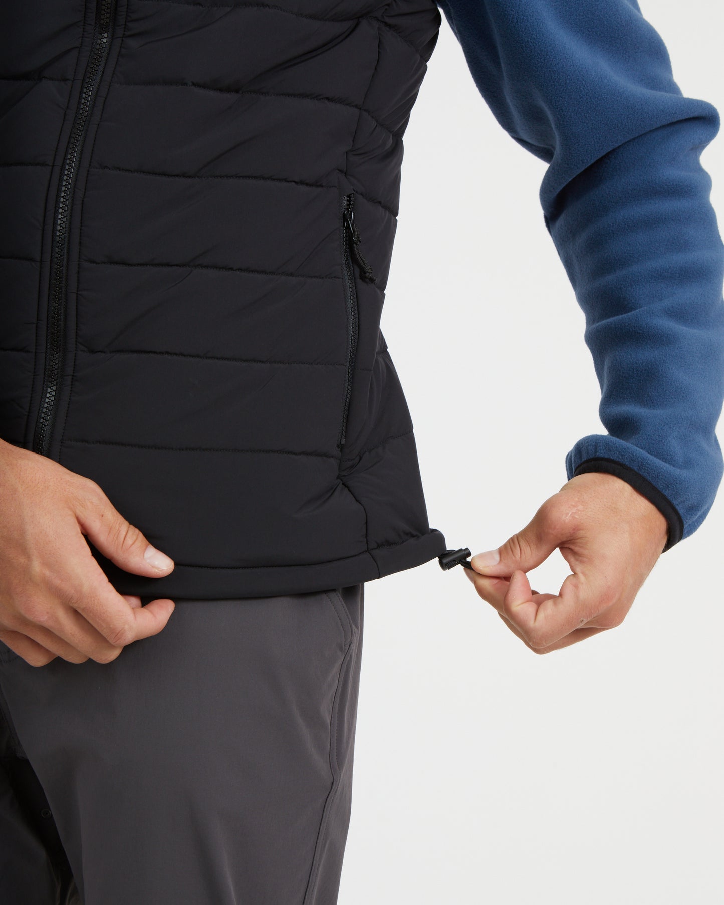 WOOLXLOFT Mens Puffer Vest Black