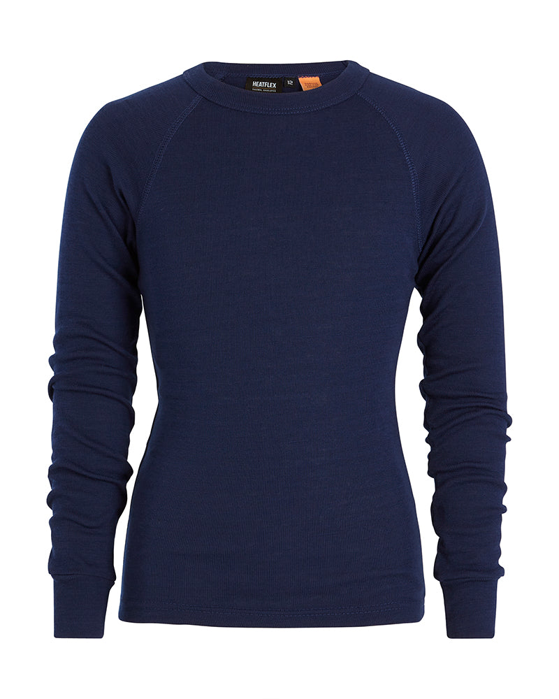 Kids' Heatflex Thermal Top Navy