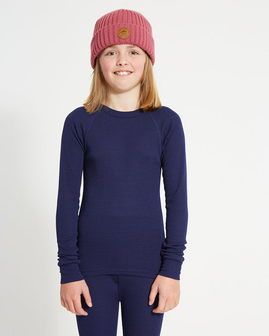 Kids' Heatflex Thermal Top Navy