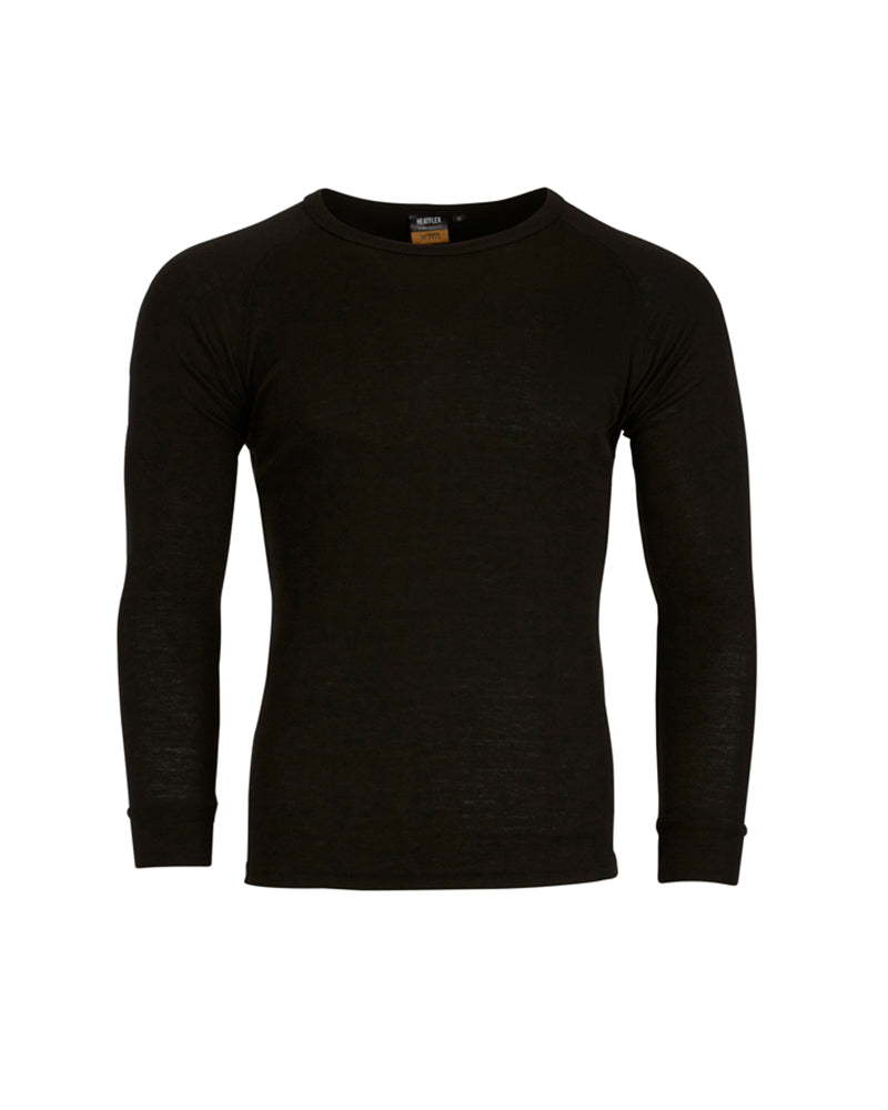 Unisex Heatflex Thermal Top Black