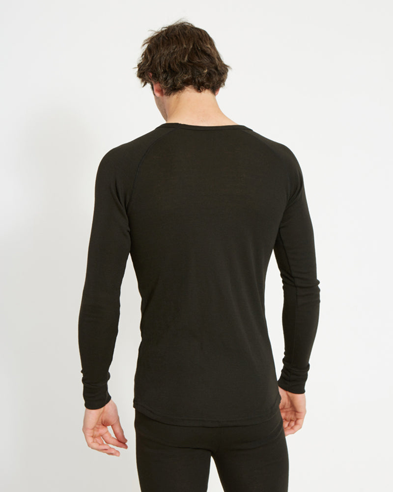 Unisex Heatflex Thermal Top Black