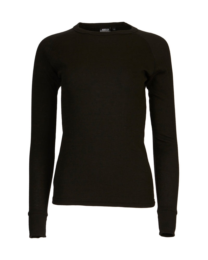 Unisex Heatflex Thermal Top Black