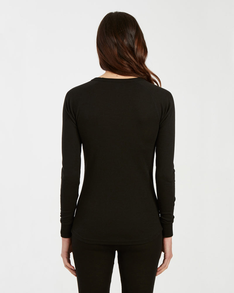 Unisex Heatflex Thermal Top Black