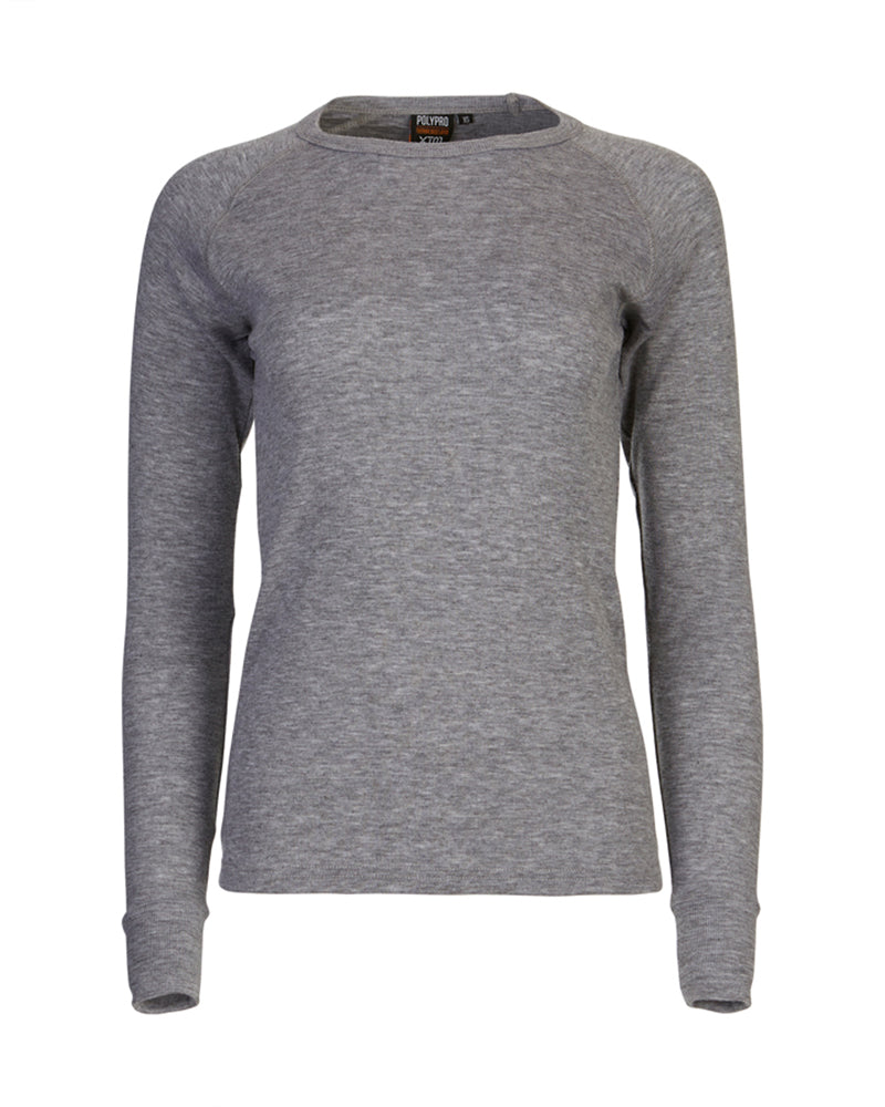 Unisex Heatflex Thermal Top Charcoal Marle