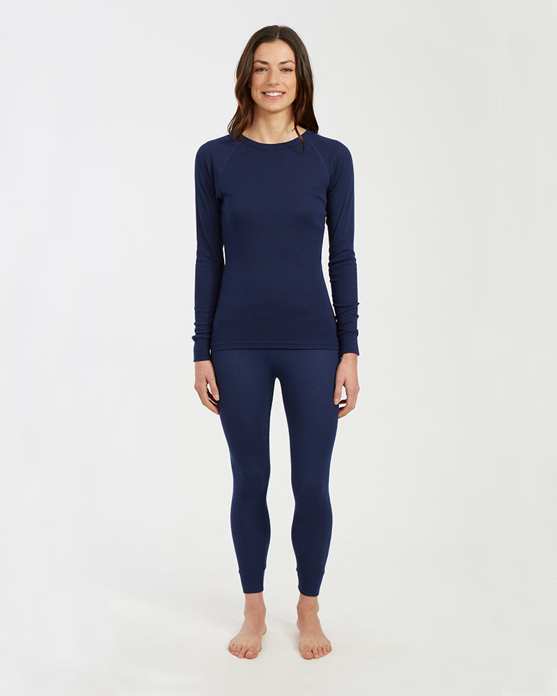 Unisex Heatflex Thermal Top Navy