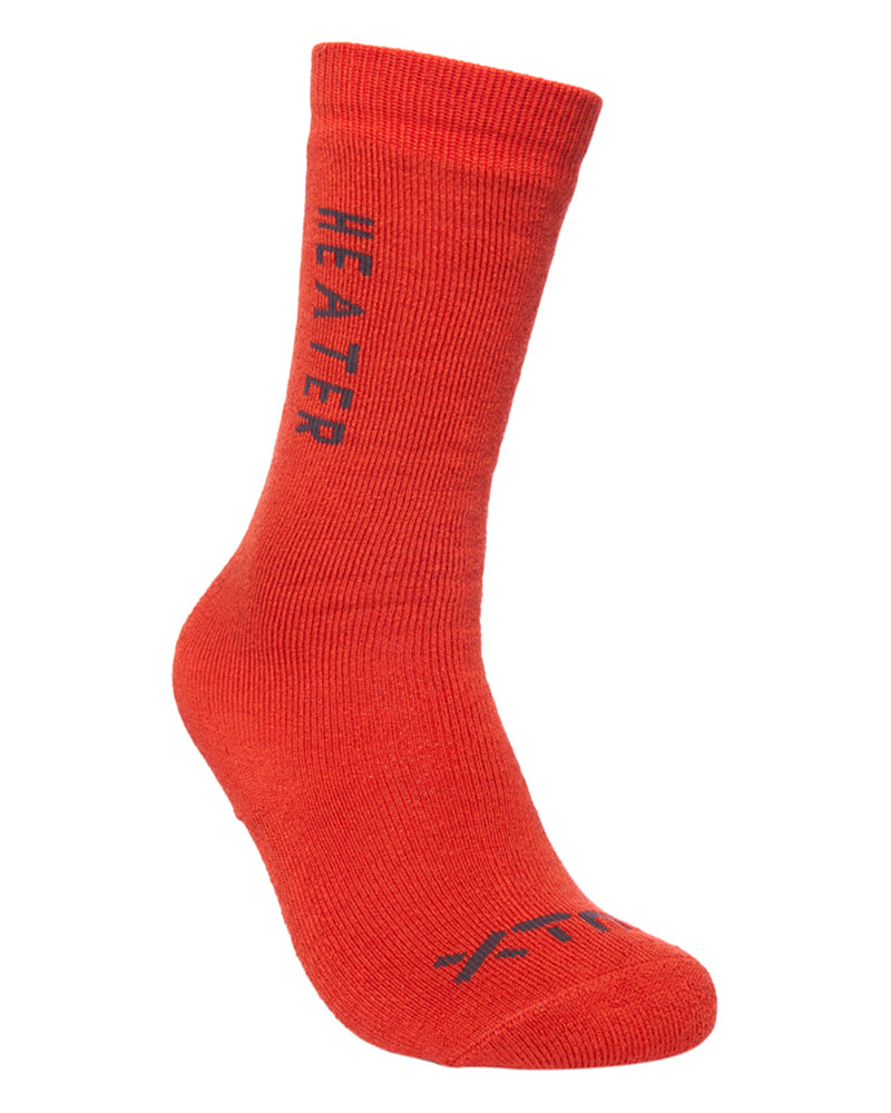 Heater Kids' Thick Merino Wool Winter Socks Lava