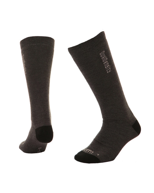 Dual Density Merino Wool Blend Ski Socks Grey