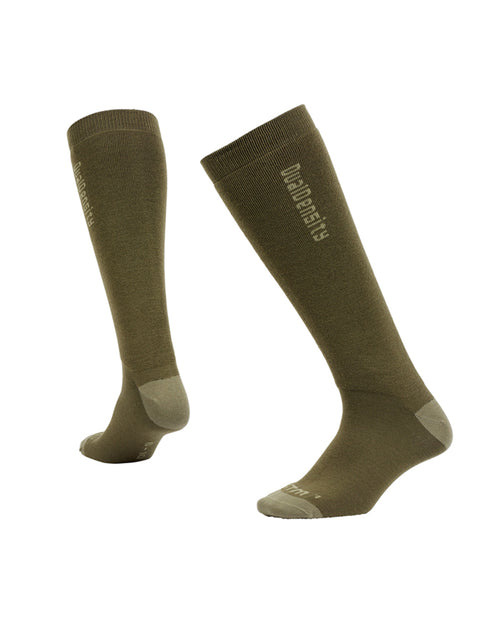 Dual Density Merino Wool Blend Ski Socks Kalamata