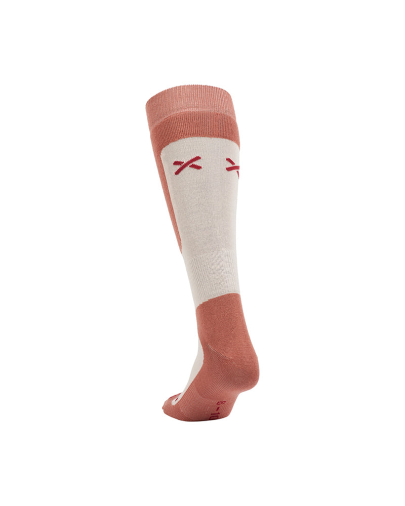 Sochi Merino Blend Technical Ski Socks Dusty Pink