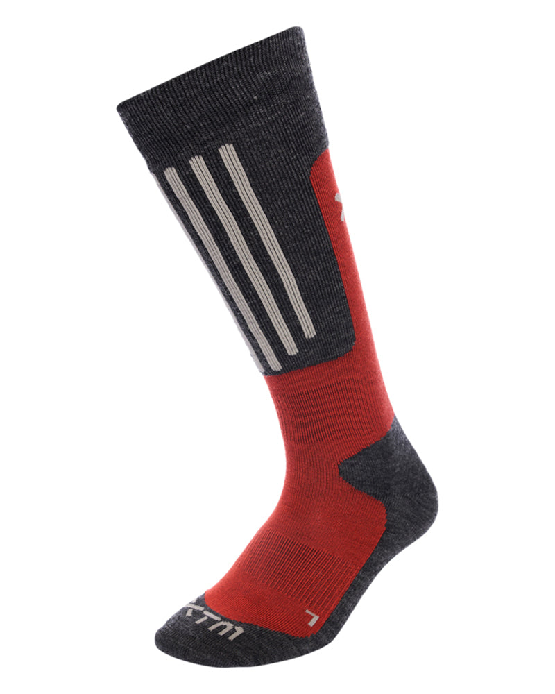 Sochi Merino Blend Technical Ski Socks Lava