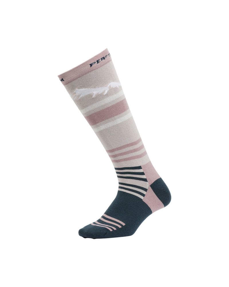 Trooper Merino Wool Blend Lightweight Socks Fog