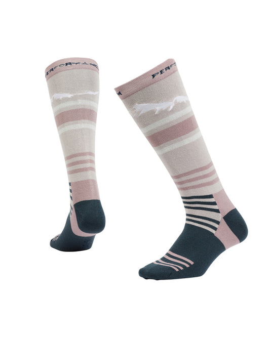 Trooper Merino Wool Blend Lightweight Socks Fog